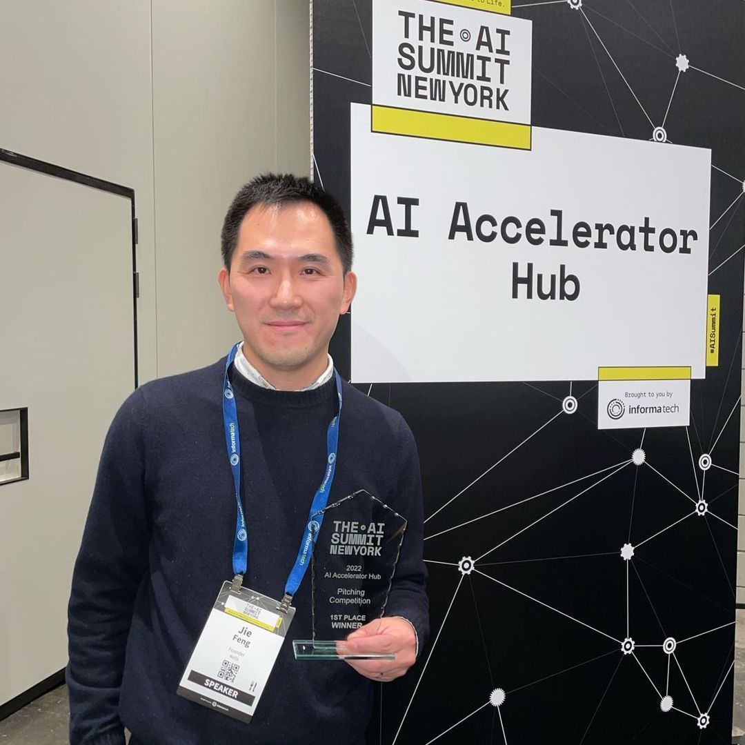 KELLS won 1st place in the AI Summit Pitch Competition