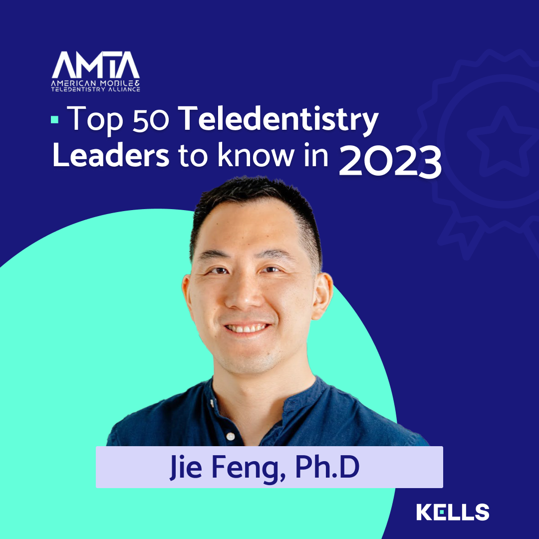 Our CEO Dr. Jie Feng is recognized as Top 50 Teledentistry Leaders to know in 2023 by AMTA